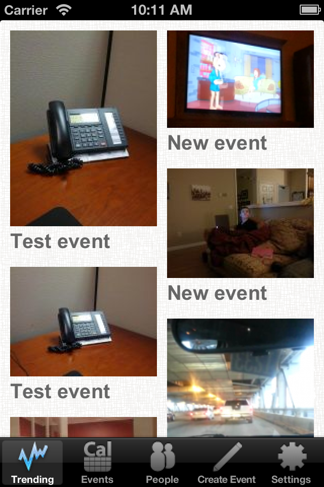 Image of Eventily for iPhone